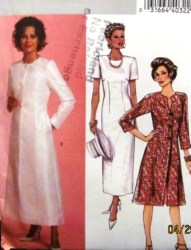 4682 SMART 3 BUTTON DUSTER & SS DRESS LENGTHS PATTERN 8-14,16-22